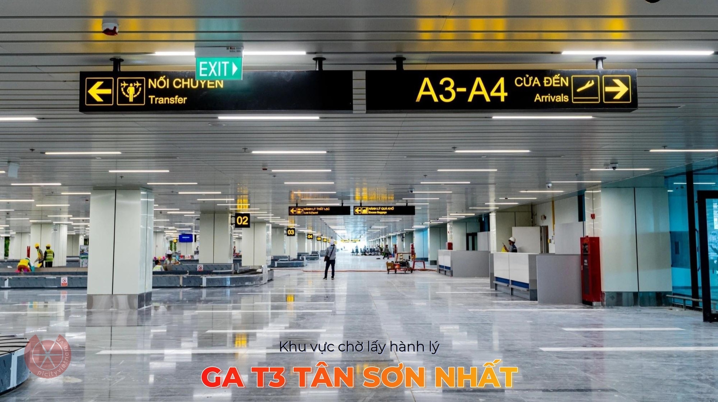GA T3 TÂN SƠN NHẤT BẤT ĐẦU KHAI THÁC THÁNG 4-2025 10 Bên trong Nhà ga T3 vô cùng hiện đại, sang trọng