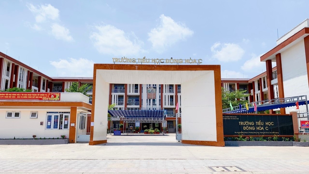 DANH MỤC TRƯỜNG TIỂU HỌC TẠI DĨ AN - BÌNH DƯƠNG 12 Trường Tiểu Học Đông Hòa C - Dĩ An