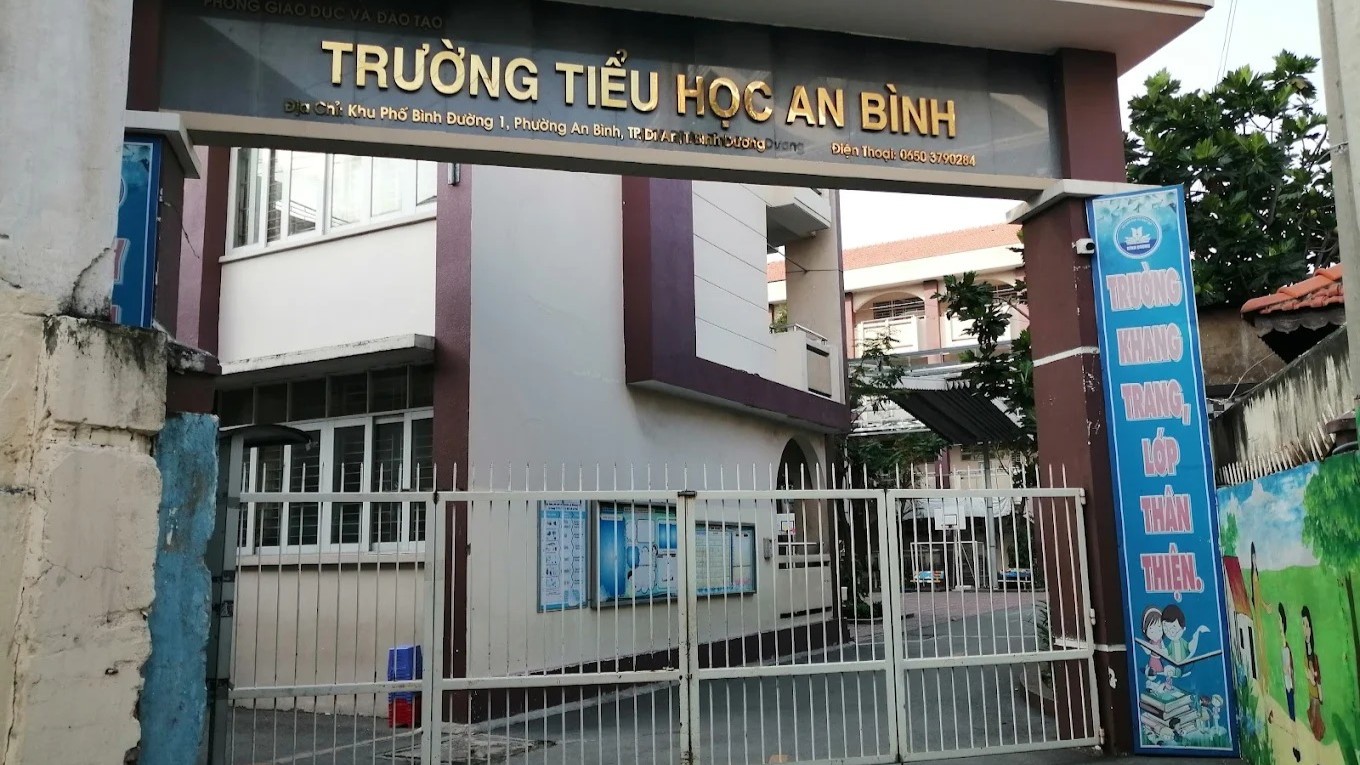 DANH MỤC TRƯỜNG TIỂU HỌC TẠI DĨ AN - BÌNH DƯƠNG 3 Trường Tiểu học An Bình - Dĩ An