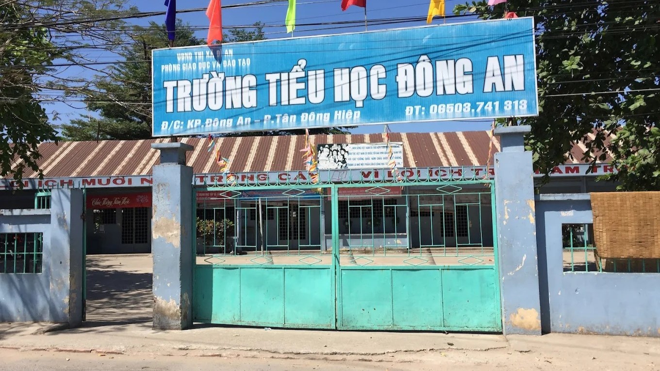 DANH MỤC TRƯỜNG TIỂU HỌC TẠI DĨ AN - BÌNH DƯƠNG 9 Trường tiểu học Đông An