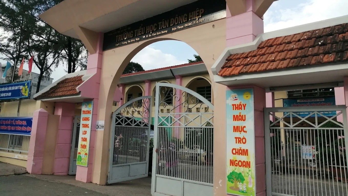 DANH MỤC TRƯỜNG TIỂU HỌC TẠI DĨ AN - BÌNH DƯƠNG 18 Trường tiểu học Tân Đông Hiệp A - Dĩ An