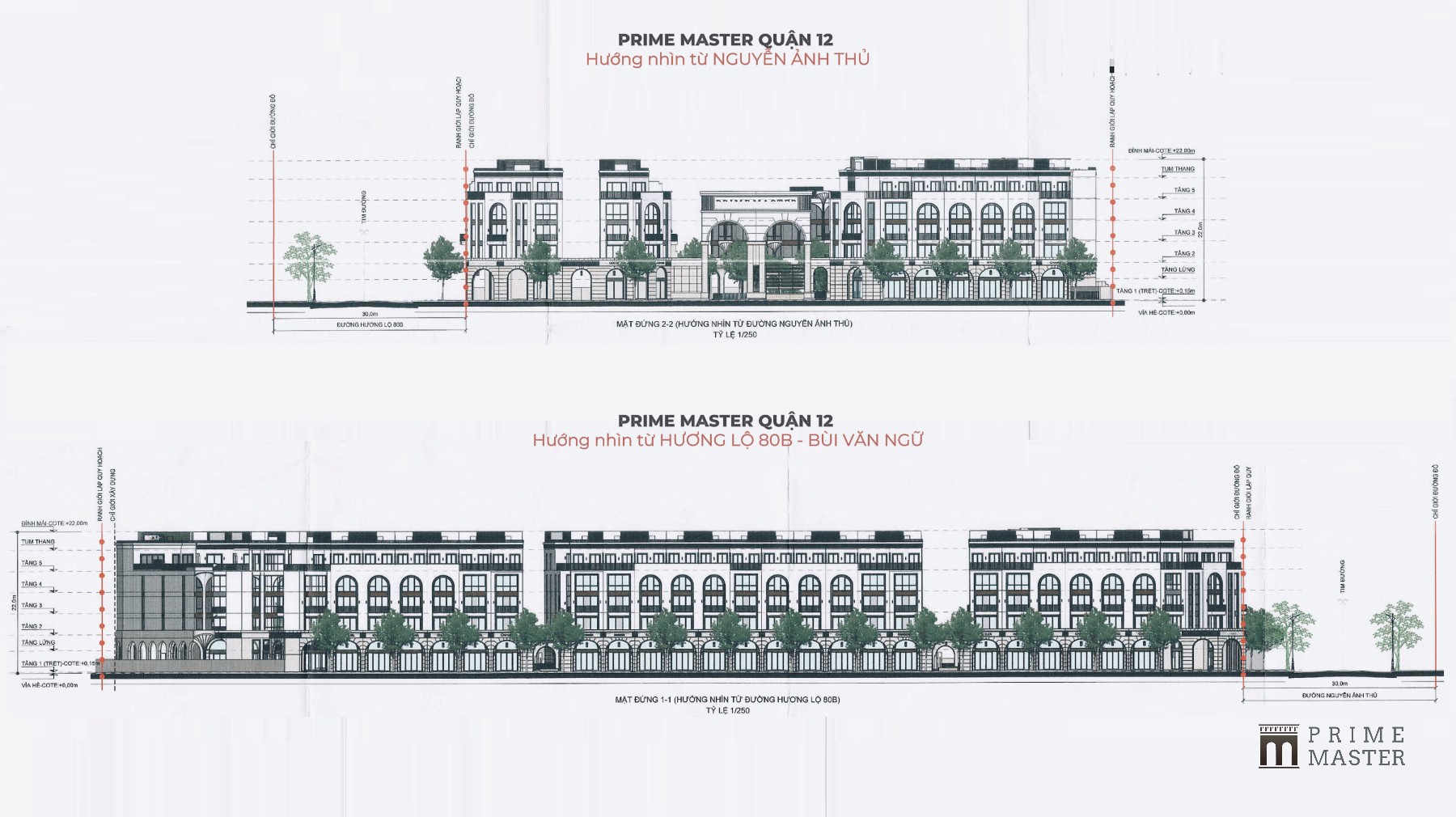 PRIME MASTER NGUYỄN ẢNH THỦ 13 Phối cảnh Prime Master Nguyễn Ảnh Thủ
